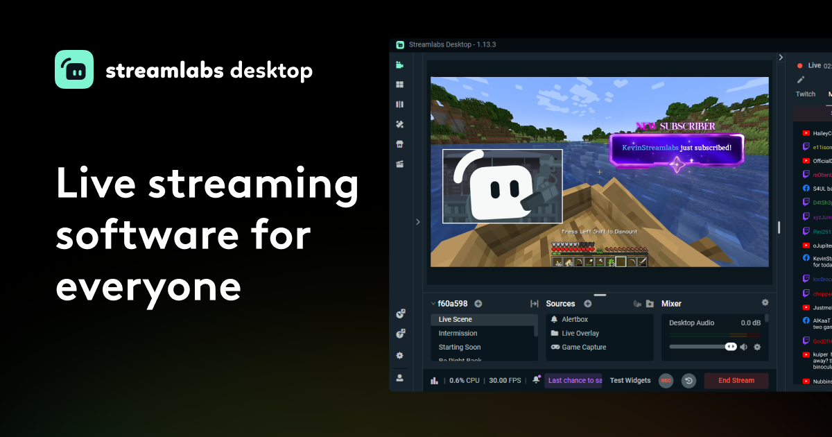 Логотип Streamlabs